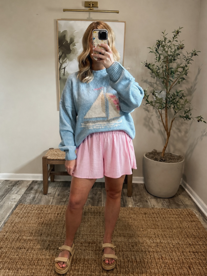 Coastal Daydream Shorts - Pink