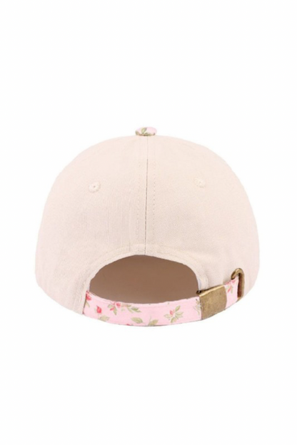 Just A Girl Who Loves Jesus Hat - Floral